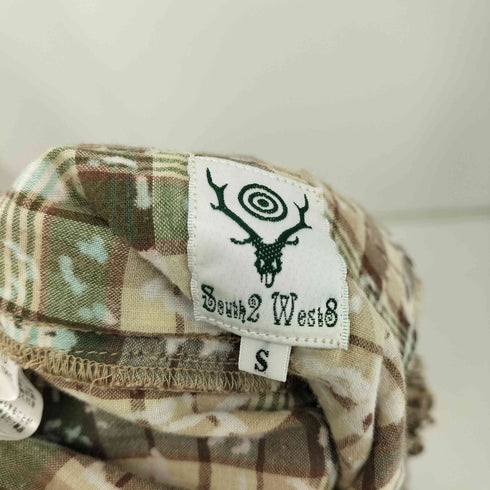 サウスツーウェストエイト SOUTH2 WEST8 Army String Pant チェック イージー パンツ メンズ JPN:S