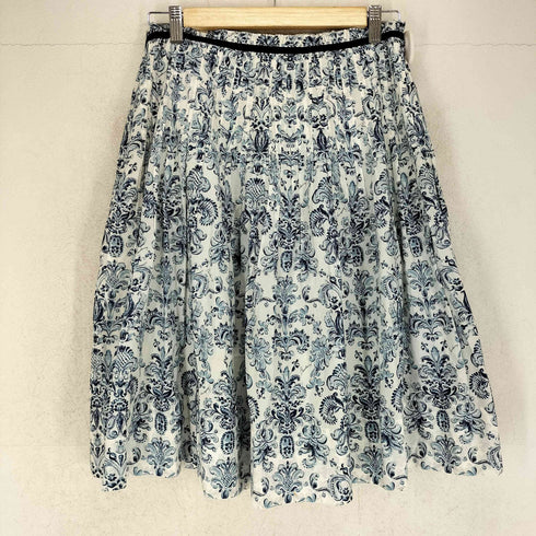 バーバリーロンドン BURBERRY LONDON 花柄ミディスカート レディース EUR:44-46