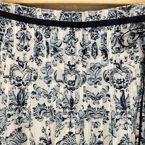 バーバリーロンドン BURBERRY LONDON 花柄ミディスカート レディース EUR:44-46