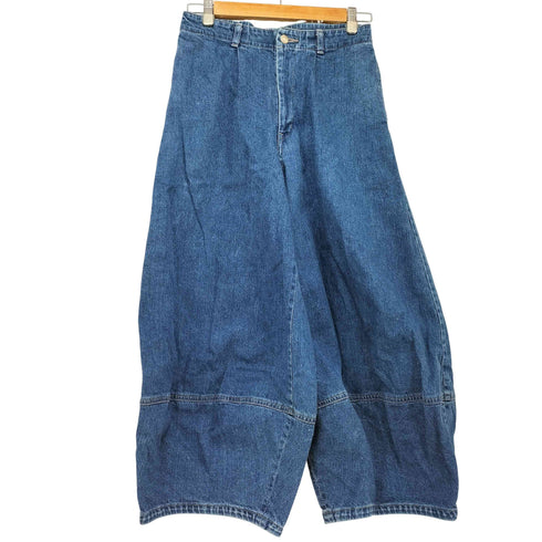 ズッカ ZUCCa 22AW ワンタック バルーン デニムパンツ レディース JPN:M