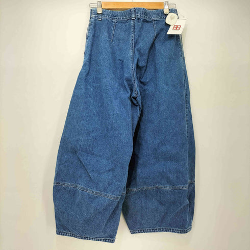 ズッカ ZUCCa 22AW ワンタック バルーン デニムパンツ レディース JPN:M