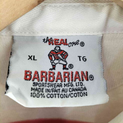 バーバリアン BARBARIAN 90s ラガーシャツ メンズ XL