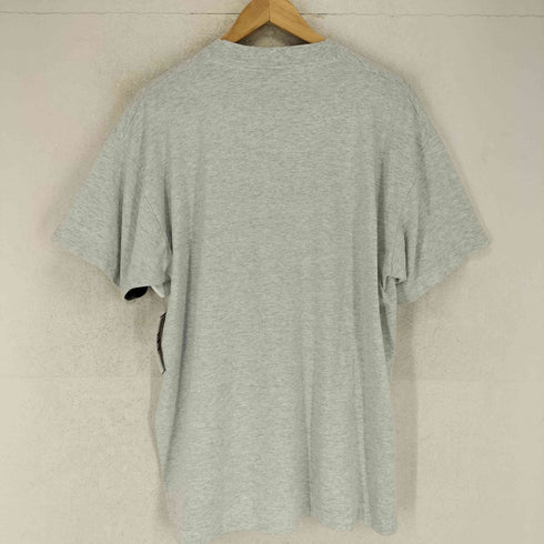 フルーツオブザルーム FRUIT OF THE LOOM 90s- USA製 袖裾シングル 霜降り BRANDEIS フロントプリントクルーネックTシャツ メンズ XL