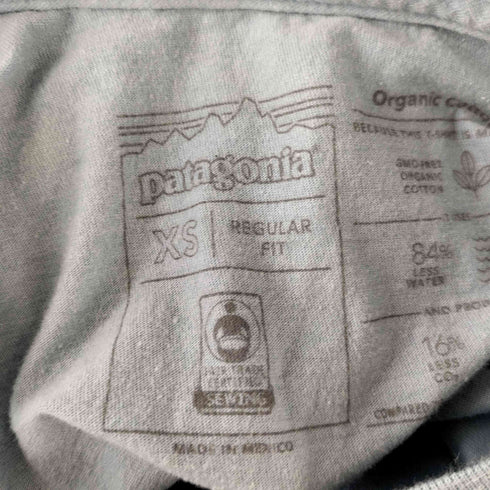 パタゴニア patagonia フィッシュ ノギンズ オーガニック Tシャツ メンズ import:XS