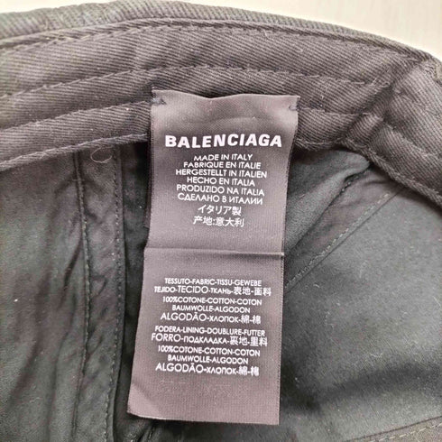 バレンシアガ BALENCIAGA BB mode cap メンズ L