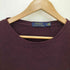 ポロラルフローレン POLO RALPH LAUREN ポニー刺繍 サーマル Tシャツ バーガンディ メンズ import:L
