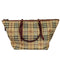 バーバリー BURBERRY ノバチェック レザートートバッグ レディース