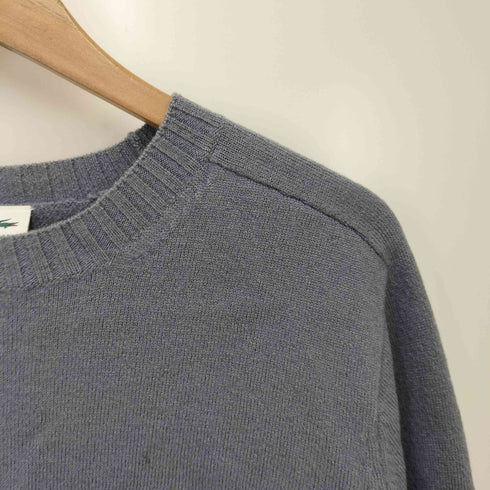 ラコステ LACOSTE ロゴパッチ ウールニット メンズ import:M