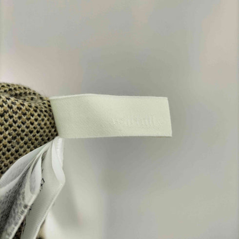 ウィルフリー willfully jacquard weave placement peplum knit sk レディース FREE