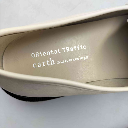 アースミュージックアンドエコロジー earth music&ecology コラボ 厚底ローファー レディース 35(22.5cm)