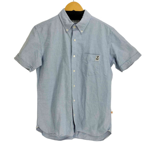 ヘッドポータープラス HEAD PORTER PLUS ボタンダウン コットン S/S シャツ メンズ