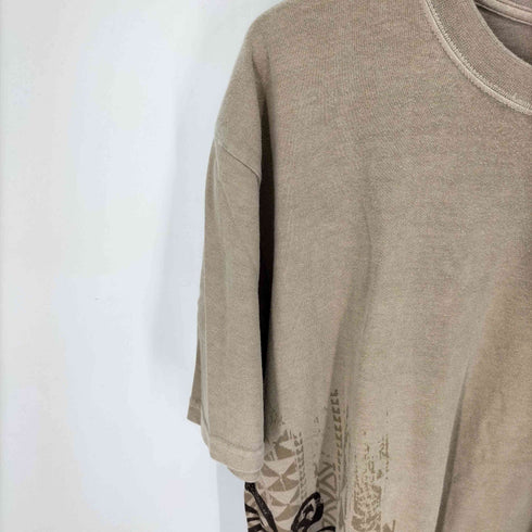 クレイジーシャツ CRAZY SHIRTS タートル 亀 後染め Tシャツ メンズ import:L