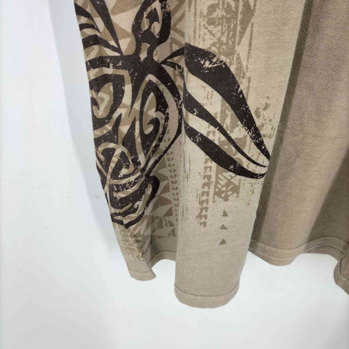 クレイジーシャツ CRAZY SHIRTS タートル 亀 後染め Tシャツ メンズ import:L