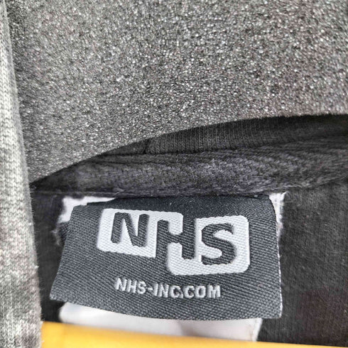 エヌエイチエス NHS 90-00S フロントプリントプルオーバーパーカー メンズ import:S