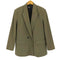 ザラ ZARA ダブルブレストピークドラペルテーラードジャケット レディース import:M