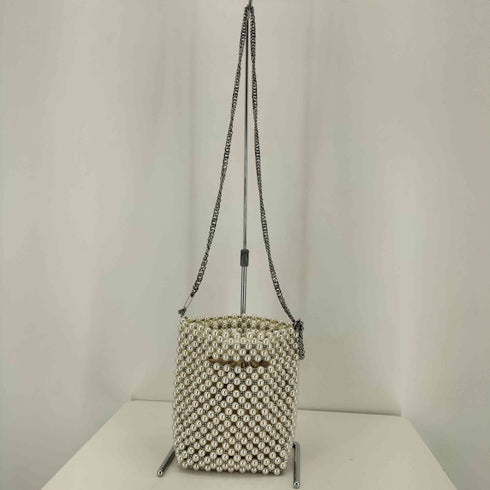 ザラ ZARA パールショルダーバッグ レディース