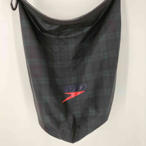 スピード speedo 25SS 別注 WATERPROOF ROLL TOP BAG ウォータープルーフ ロール トップ バッグ ブラックウォッチ メンズ