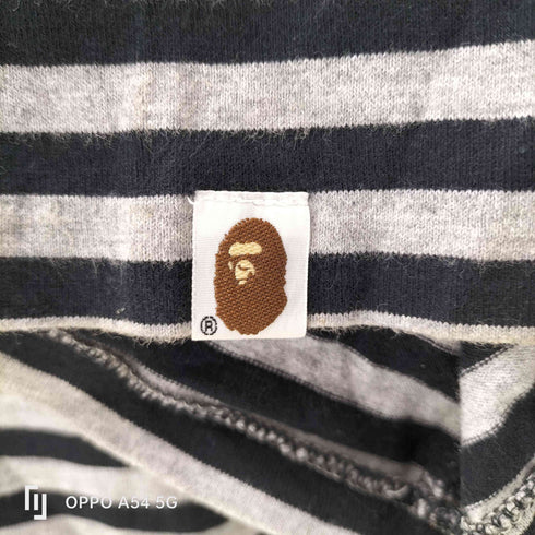 アベイシングエイプ A BATHING APE 00S 初期 ボーダーTシャツ メンズ