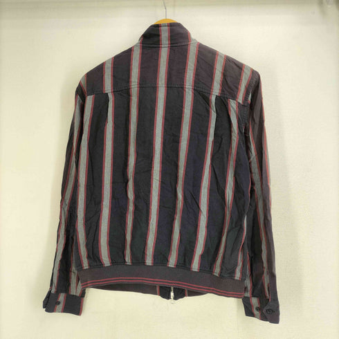 フレッドペリー FRED PERRY ストライプ ジップアップブルゾン メンズ import:M