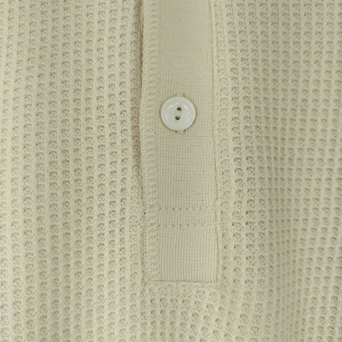 ジェーイーモーガン JEMORGAN S/S ワッフル ヘンリーネックカットソー メンズ JPN:L