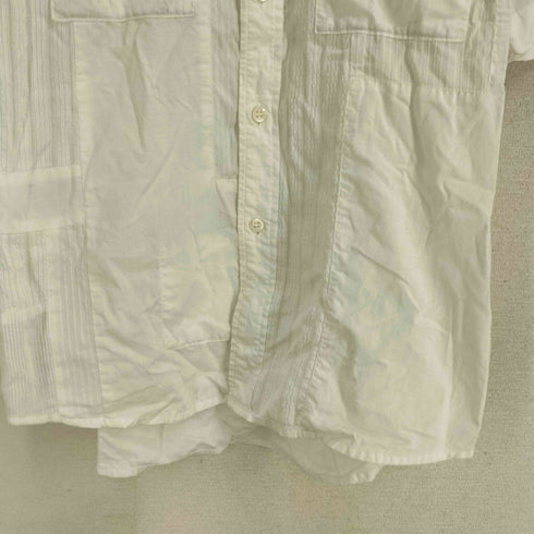 ブルーブルー BLUE BLUE 胸元ワッペン S/S キューバシャツ メンズ JPN:3