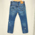 リーバイス Levis 別注 PREMIUM 501ペイント加工デニムパンツ メンズ W30L30