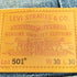 リーバイス Levis 別注 PREMIUM 501ペイント加工デニムパンツ メンズ W30L30
