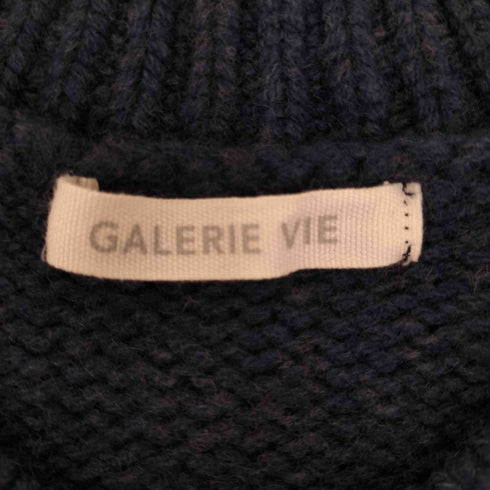 ギャルリーヴィー GALERIE VIE ファインウール クルーネックプルオーバー レディース JPN:M
