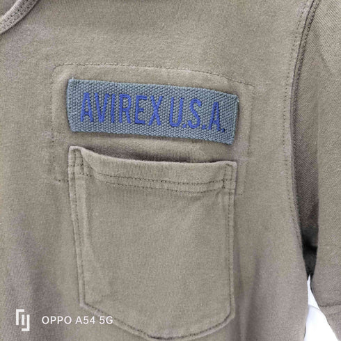 アヴィレックス AVIREX スキッパーポロシャツ メンズ JPN:M