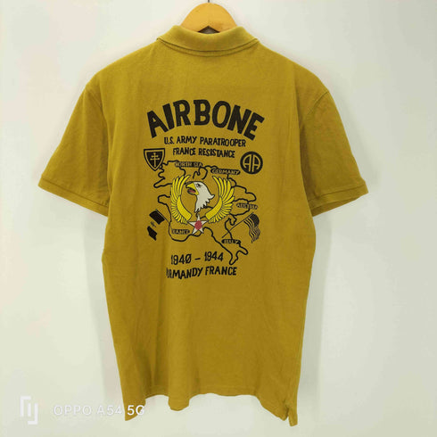 アヴィレックス AVIREX AIRBONE S/Sポロシャツ メンズ JPN:L