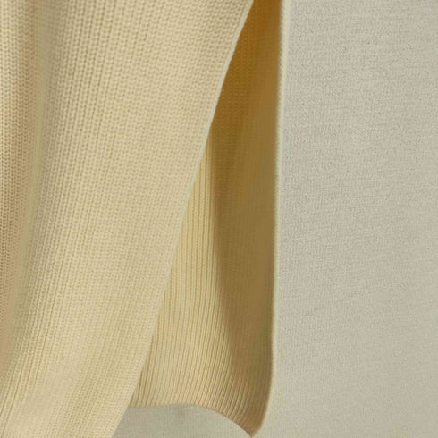 プレインピープル PLAIN PEOPLE サイドスリット Vネック ノースリーブ コットンニット レディース JPN:9号