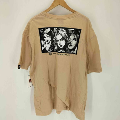 TRIBAL GEAR 両面プリントクルーネックTシャツ メンズ import:XL