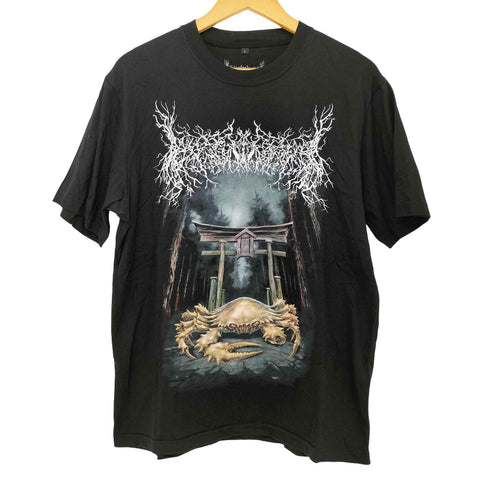 ブルータルデスメタル バンド アートワーク プリント S/S Tシャツ メンズ import:L