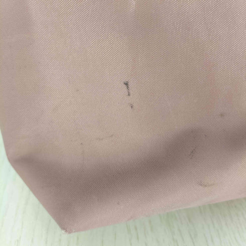 ロンシャン LONGCHAMP エッフェル塔 刺繍 レザーハンドル ナイロン トートバッグ レディース