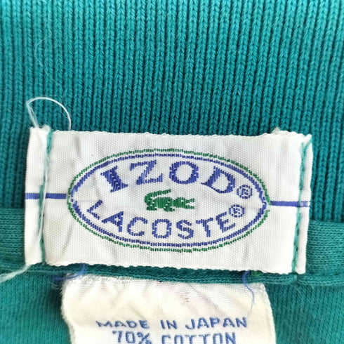 アイゾッドラコステ IZOD LACOSTE 80s S/S ポロシャツ レディース 20