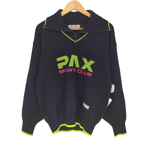 PAX sports club 襟付き ロゴニット メンズ