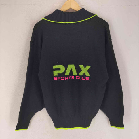 PAX sports club 襟付き ロゴニット メンズ