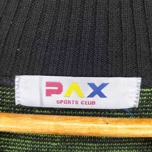 PAX sports club 襟付き ロゴニット メンズ