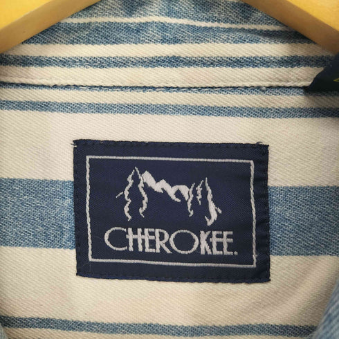 チェロキー Cherokee ストライプB.Dシャツ メンズ JPN:XL