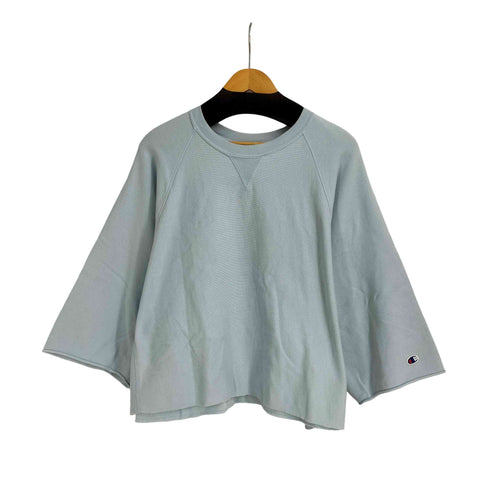 チャンピオン Champion 25AW 別注 カットオフ バックロゴ スウェット レディース JPN:M