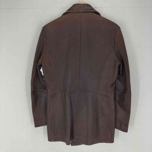 エッヂ EDGE lamb leather レザーカーコート メンズ JPN:M