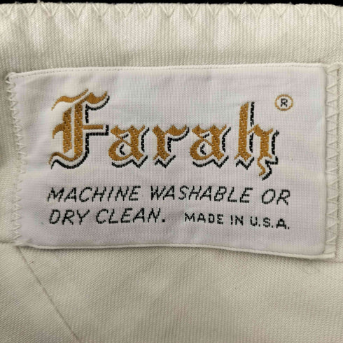 ファーラー FARAH 70s USA製 TALONジップ フレアスラックス メンズ
