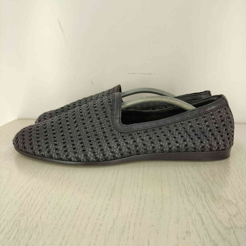 ザラ ZARA メッシュ レザー スリッポン メンズ JPN:29