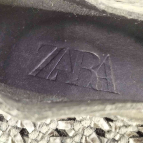 ザラ ZARA メッシュ レザー スリッポン メンズ JPN:29