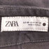 ザラ ZARA cropped mid waist barrel leg jeans フロントジップ バレルレッグ デニム パンツ レディース EUR:38