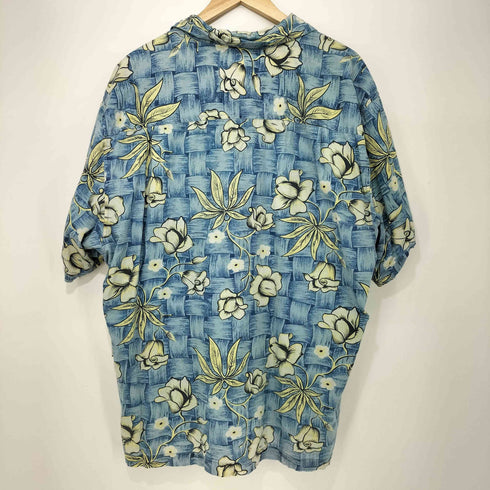 オーシャンパシフィック Ocean Pacific 90-00s コットン100 オープンカラー アロハシャツ メンズ import:L
