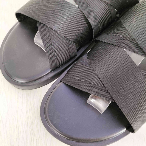 ザラ ZARA ダブルストラップ レザー サンダル メンズ JPN:29