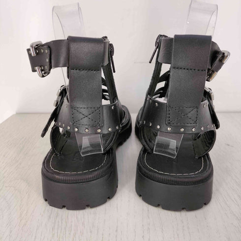 ザラ ZARA スタッズ ハイカット グルカサンダル レディース EUR:38