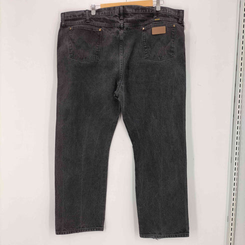 ラングラー Wrangler 90-00s ブラックバギーデニム メンズ 46x30