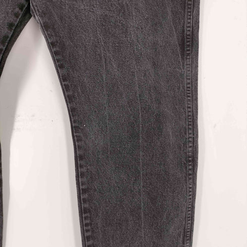 ラングラー Wrangler 90-00s ブラックバギーデニム メンズ 46x30